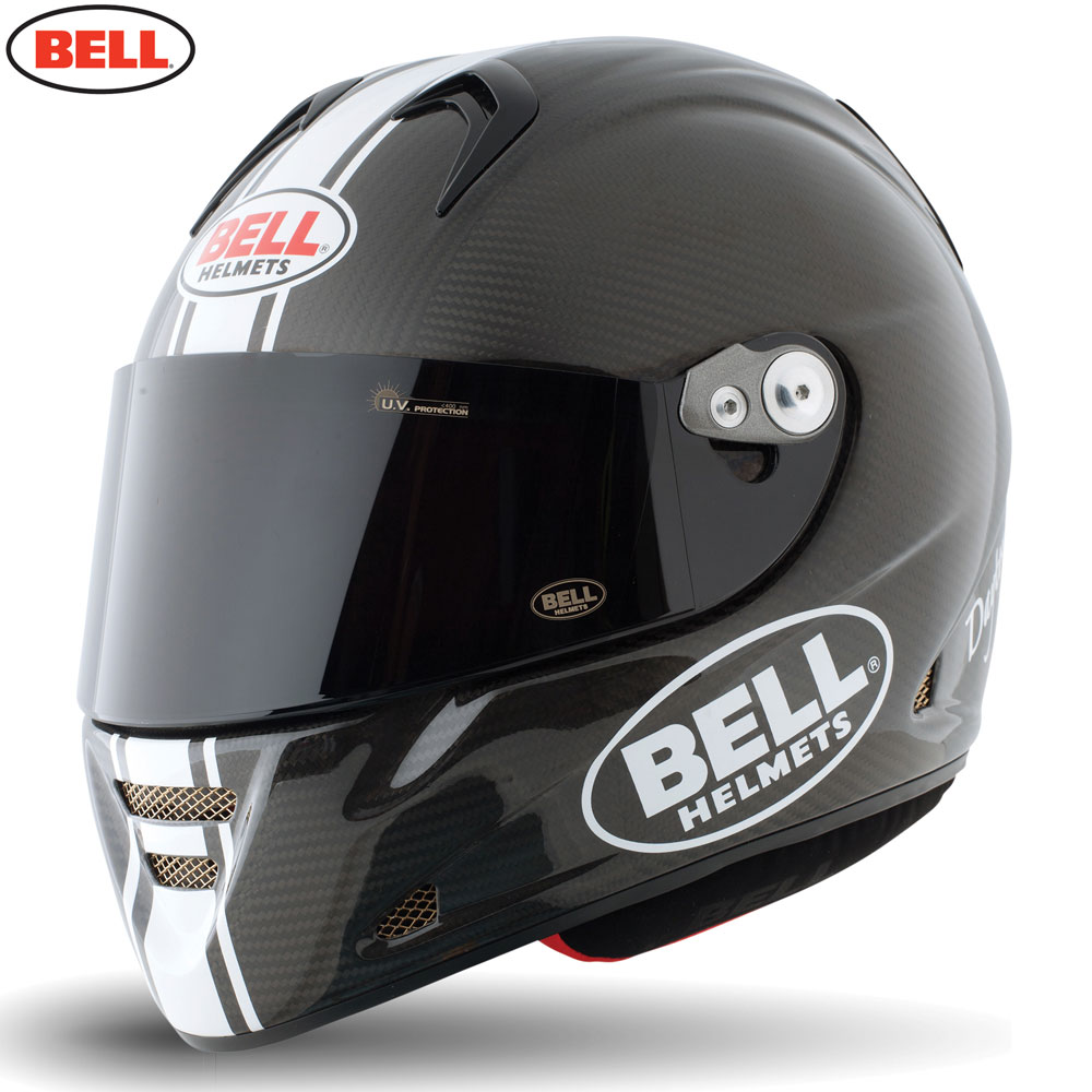 BELL STREET M5X CARBON DAYTONA MATTE WHITE MOTORCYCLE MOTORBIKE BIKE