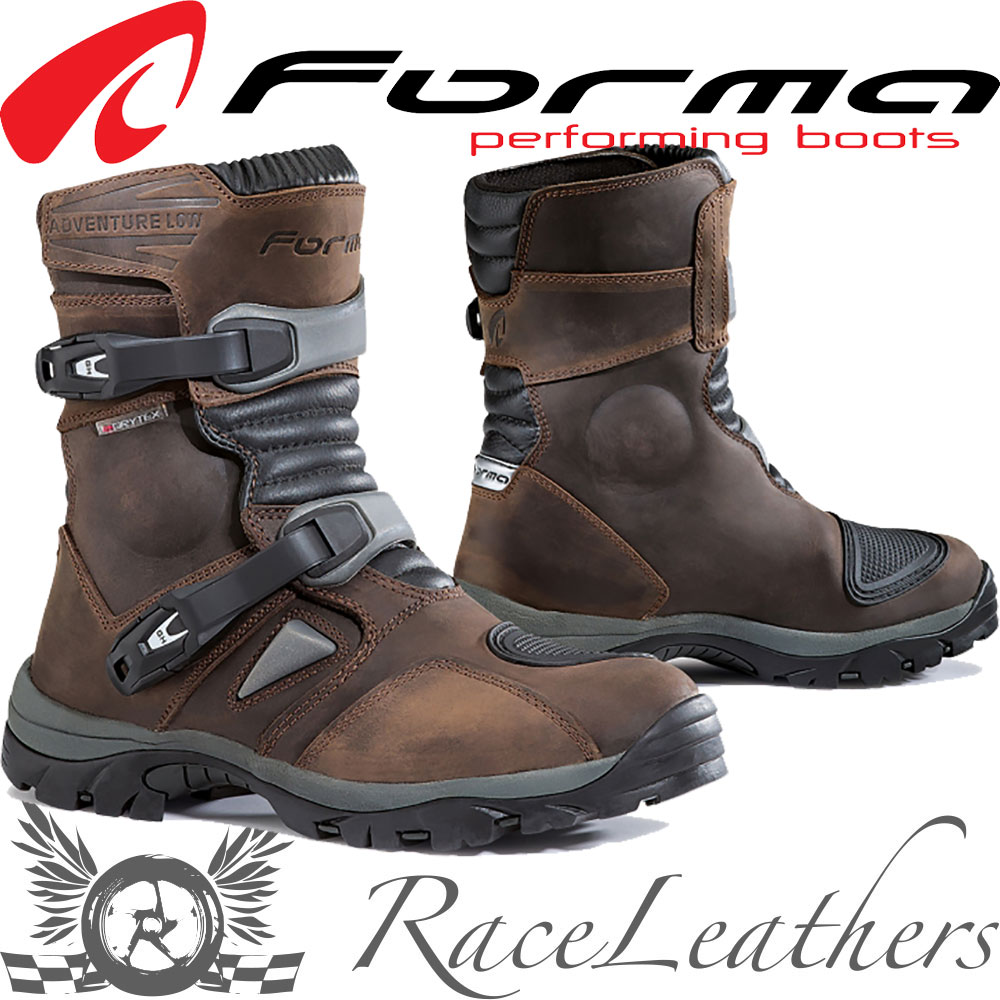 short leather motorcycle boots