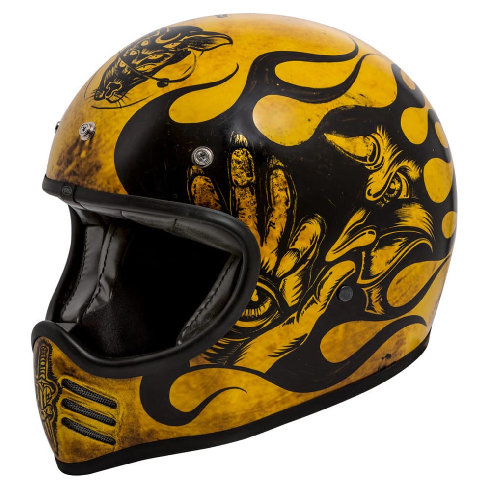 retro dirt bike helmet