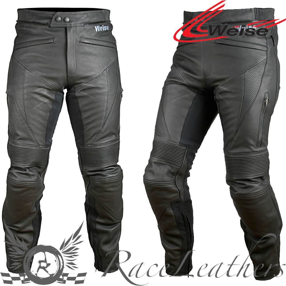 weise hydra leather jeans