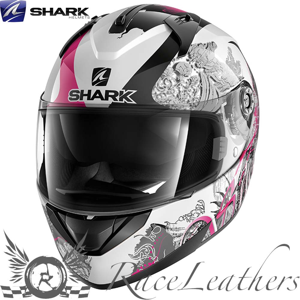 Shark Ridill Riddle Spring Pink Ladies Moto Casque De Scooter Ebay