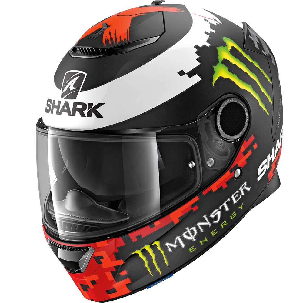 Shark Spartan Lorenzo Mat Monster Moto Sport Touring Casque Ebay