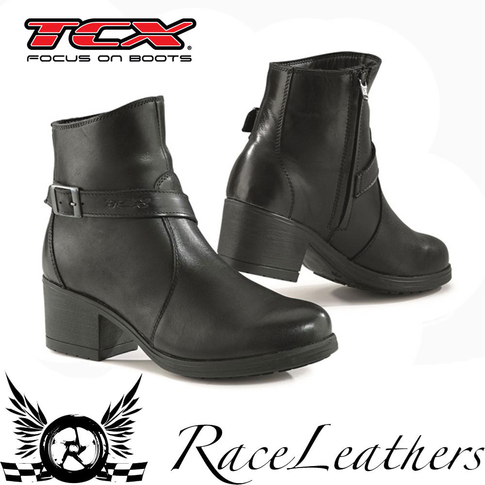 ladies short motorcycle boots